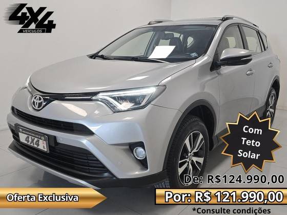 TOYOTA RAV4 2.0 TOP 4X2 16V GASOLINA 4P AUTOMÁTICO TOYOTA RAV4 2.0 TOP 4X2 16V GASOLINA 4P AUTOMÁTICO